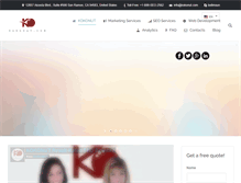 Tablet Screenshot of kokonut.com